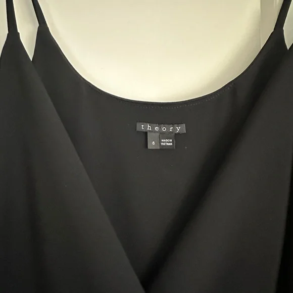 THEORY Jumpsuit in Black. Size 6. - Picture 3 of 7